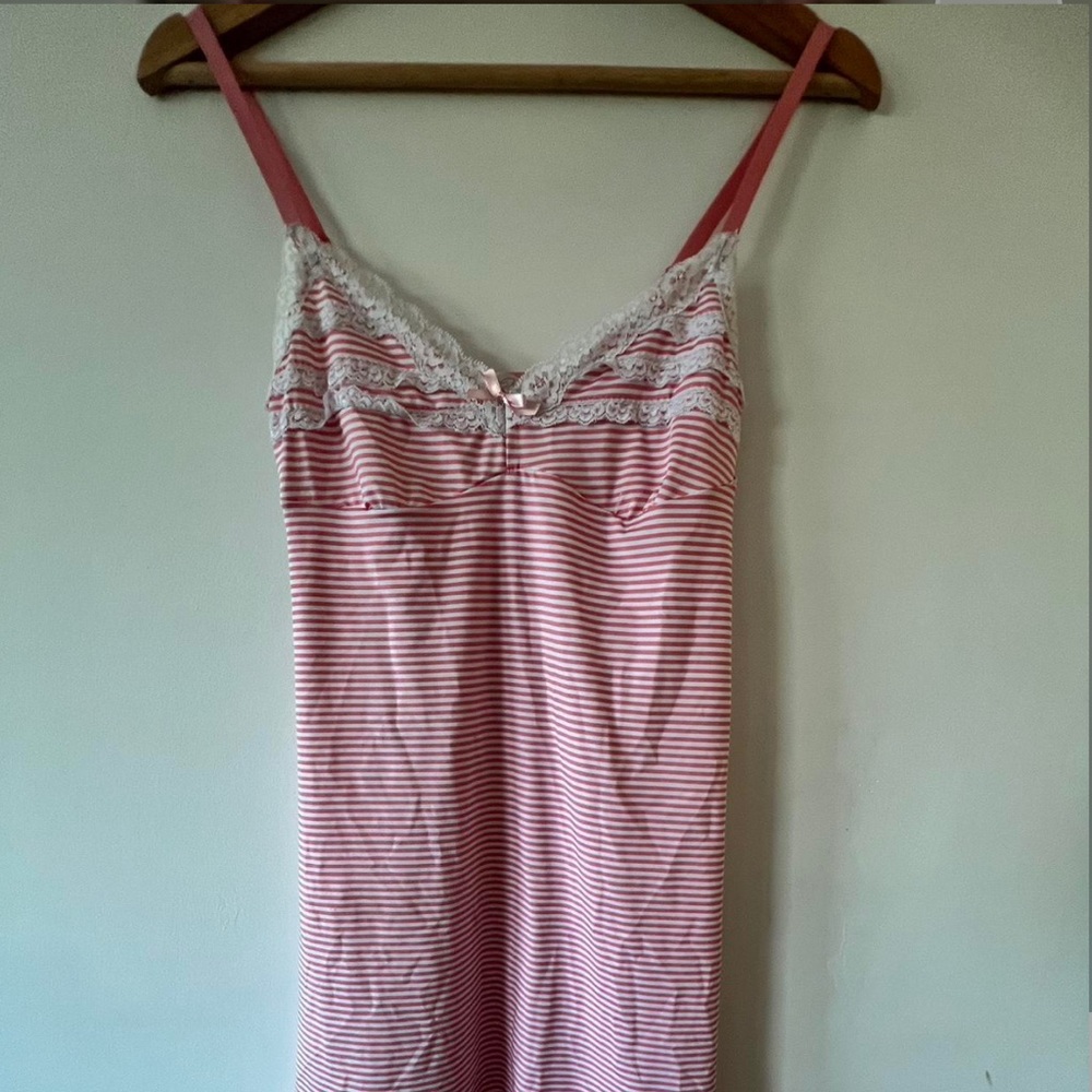 Pink Striped Dress